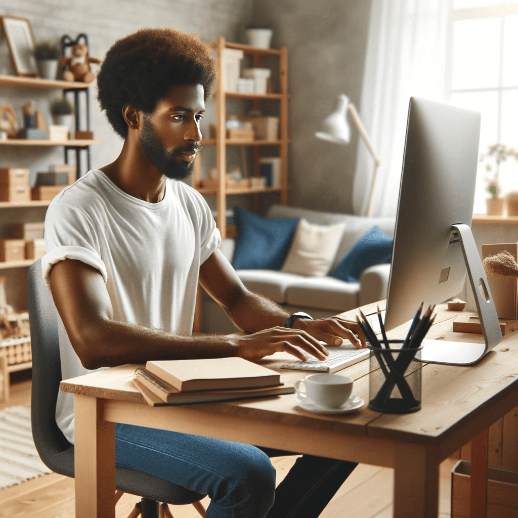 Organizzazione dello spazio di lavoro in smart working